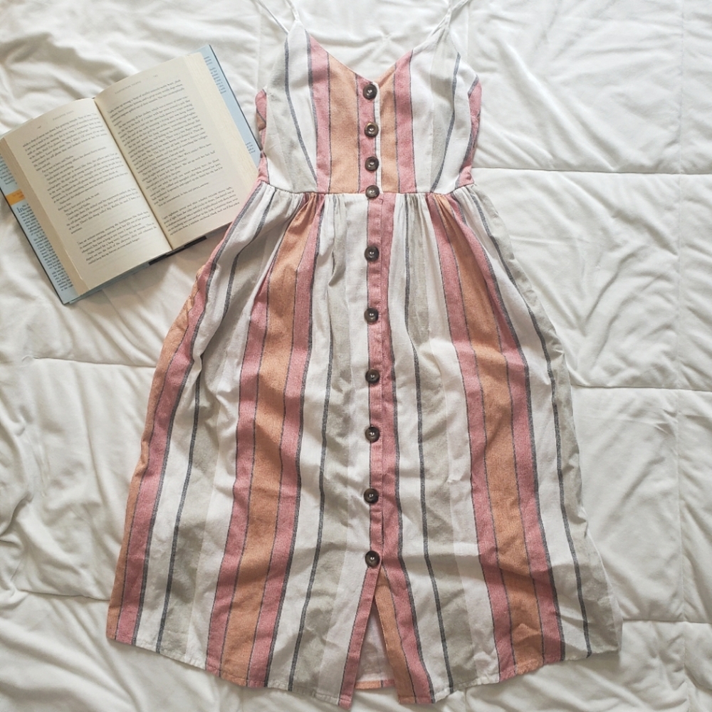 Japna long  striped dress